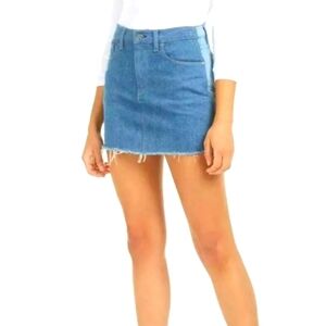 Hudson - Viper Denim Mini Skirt